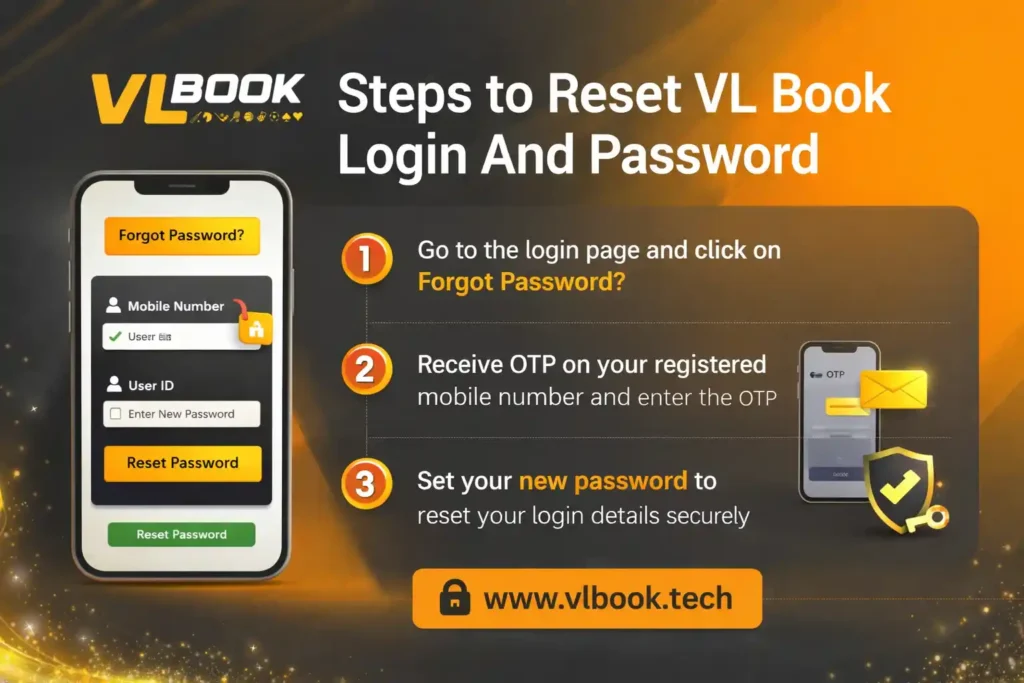 Steps to Reset Vl Book Login And Password