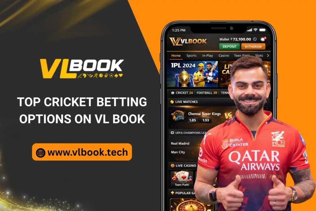 Top Cricket Betting Options on Vl Book