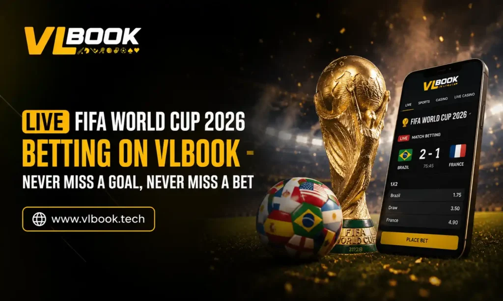 Live FIFA World Cup 2026 Betting on Vlbook